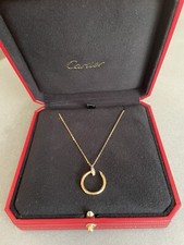 Cartier Juste Un Clou Necklace 18K Rose Gold and Diamonds Box