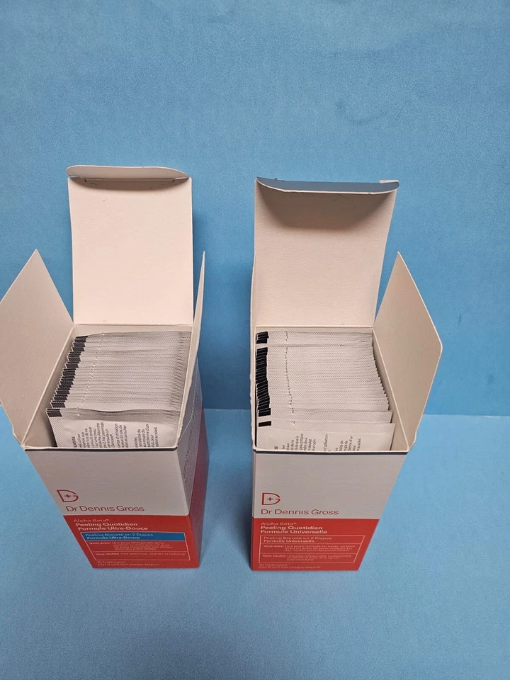 Dr. Dennis Gross pad set 2 boxes 30 ea box Universal/ Ultra Gentle/exp 12/26 - Image 2 of 4