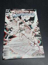 DC Comics 3D Superman Red Superman Blue 1 1998 have 3D Glasses