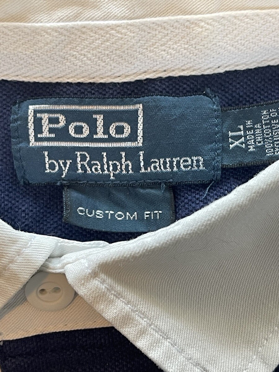 Polo by Ralph Lauren ラガーシャツ XL 00s Polo by Ralph Lauren ラガーシャツ XL 肘当て - メルカリ