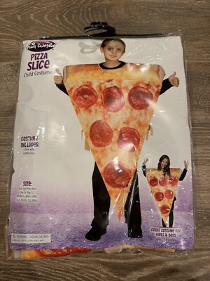 Yummy Food Pizza Slice Child Costume Fun World, Pepperoni
