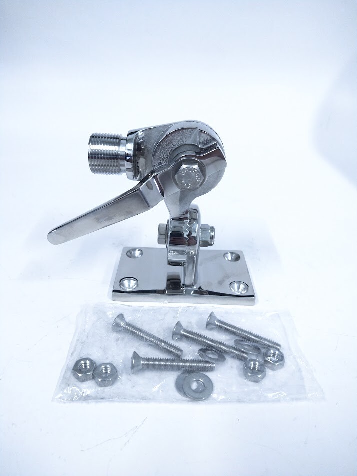 D.Lilly 101, Heavy Duty, Stainless Steel, 4-Way, Ratchet Mount, NEW