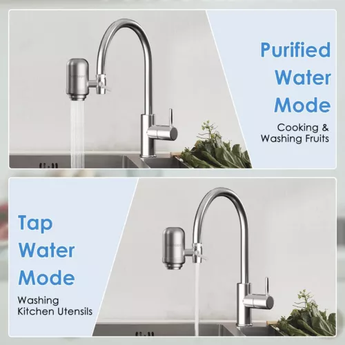 US NEW Basic Kitchen Sink On Tap Faucet Water Filter System Filtration Purifier - Picture 5 of 12