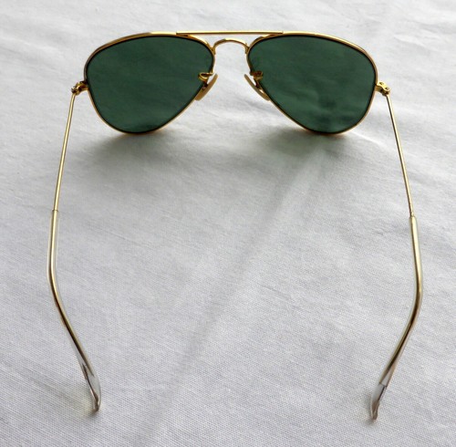 Vintage B&L RAY BAN aviator 52-14 sunglasses with case - Picture 3 of 12