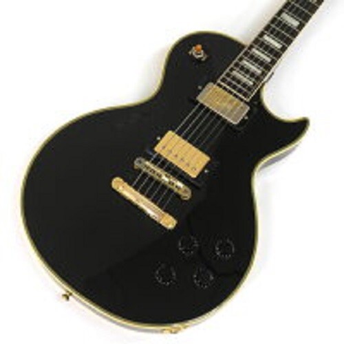 Greco EG-500B Les Paul Type Electric Guitar Black Used From