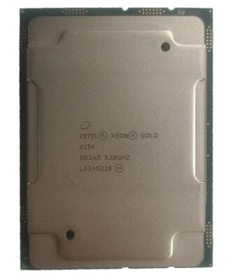 Intel Xeon GOLD 6134 SR3AR  Processor 24.75M Cache 3.20GHz 8-cores 130W LGA3647