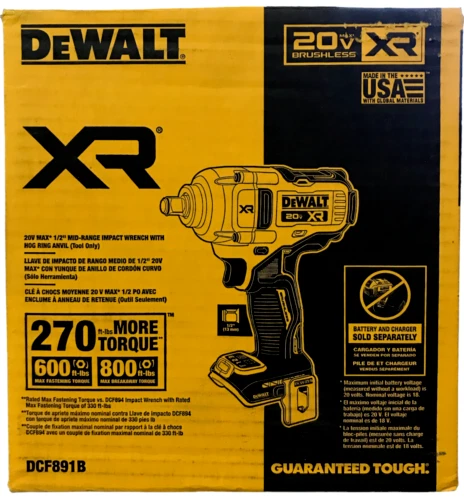 Dewalt 1 2 impact online 20v xr mid range