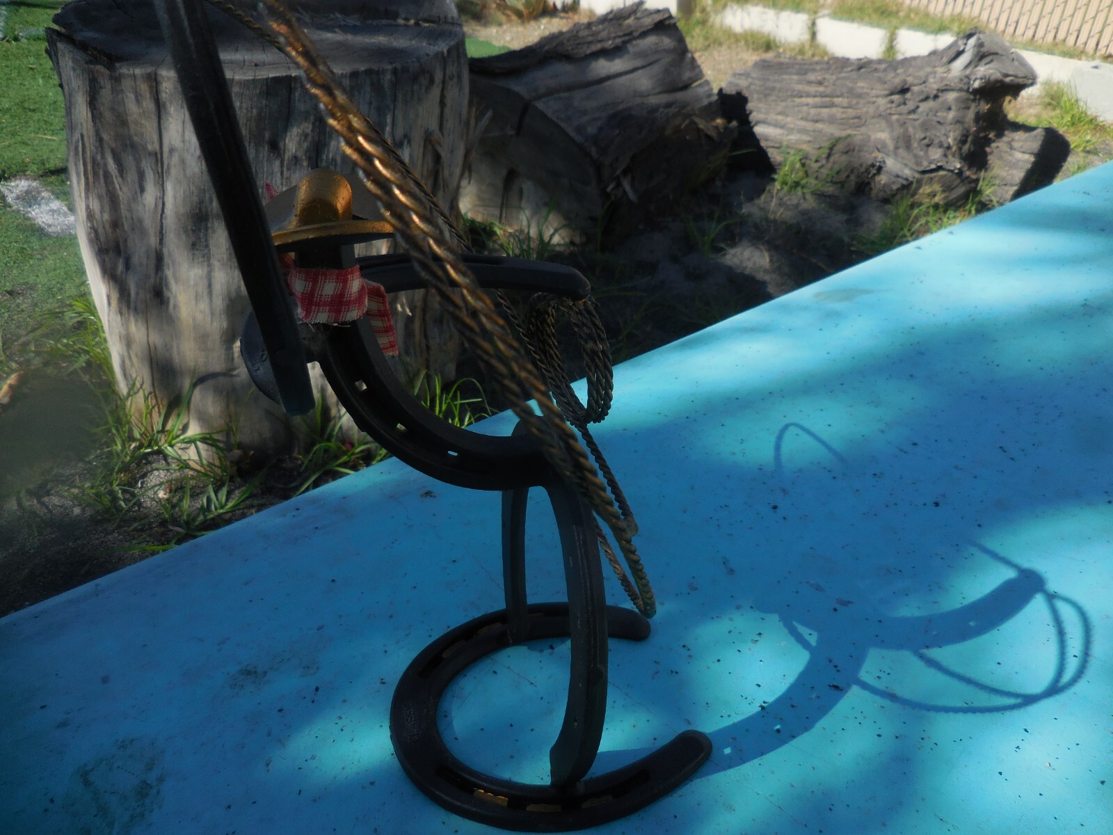 Vintage All Steel Horseshoe Cowboy Roper - Authentic Horseshoes. Hand ...