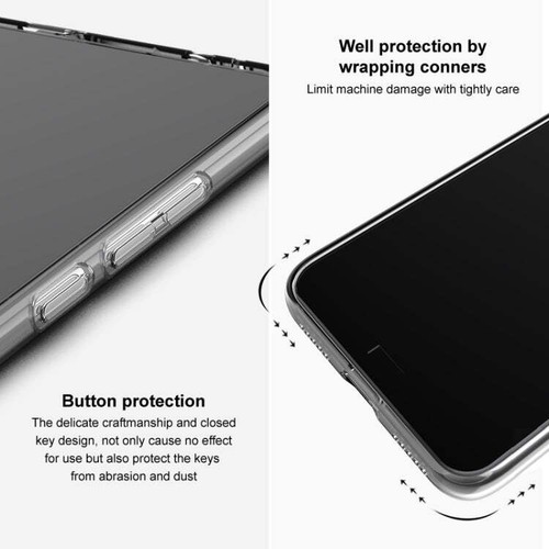 For OPPO Reno10 5G Global IMAK UX-5 Series Transparent TPU Phone Case - Picture 4 of 6