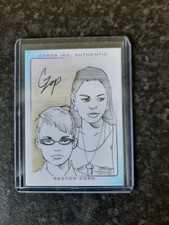 Thunderbirds Are Go  (Movie)  Sketch Card by CZOP Trading Card  