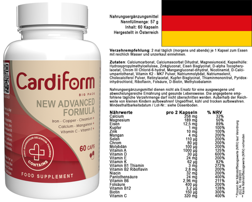 Cardiform - 60 Capsule - IT - Picture 6 of 11