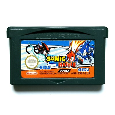 Nintendo GameBoy Advance Spiel Sonic Battle (GBA)