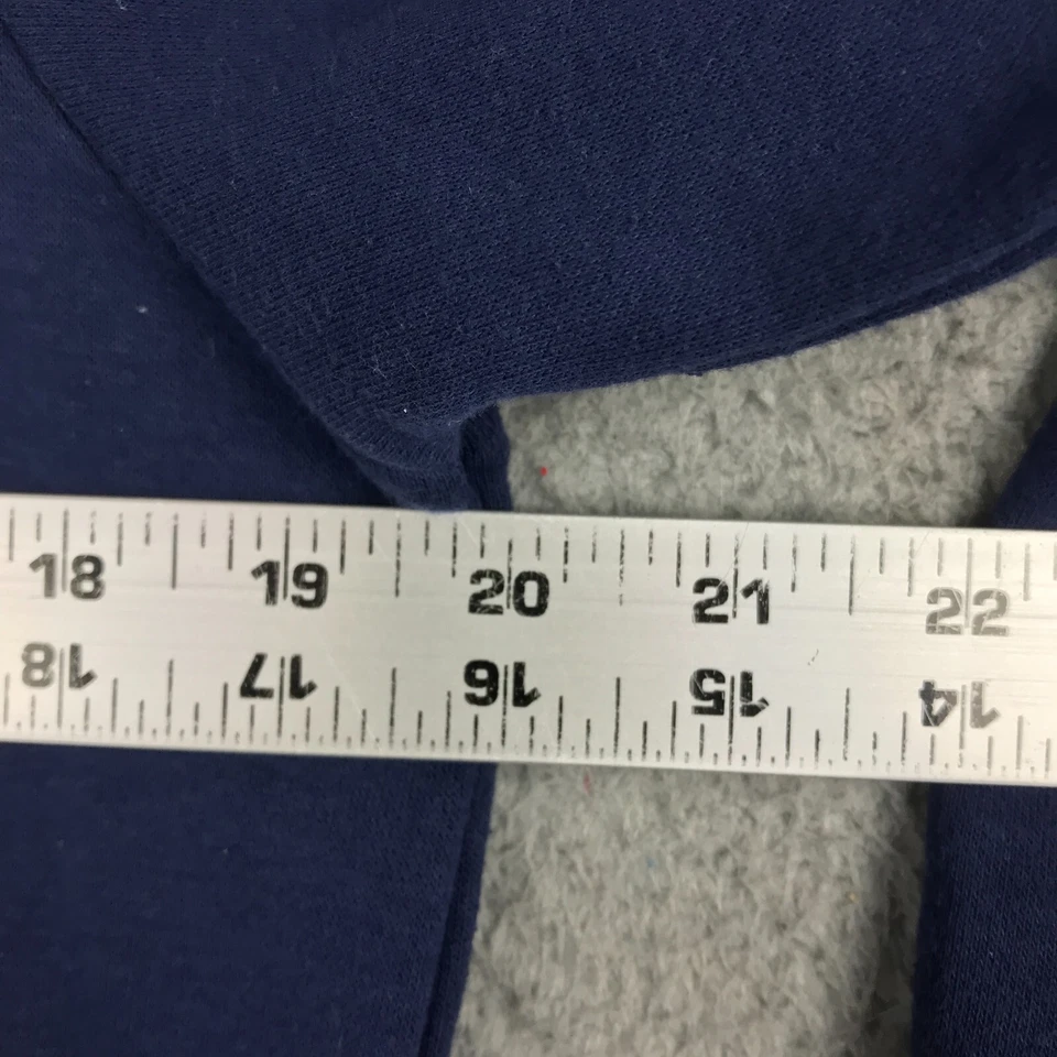 Hurley Long Sleeve Pullover Blue Fleece Hoodie Size 18/20 - Image 3 of 4