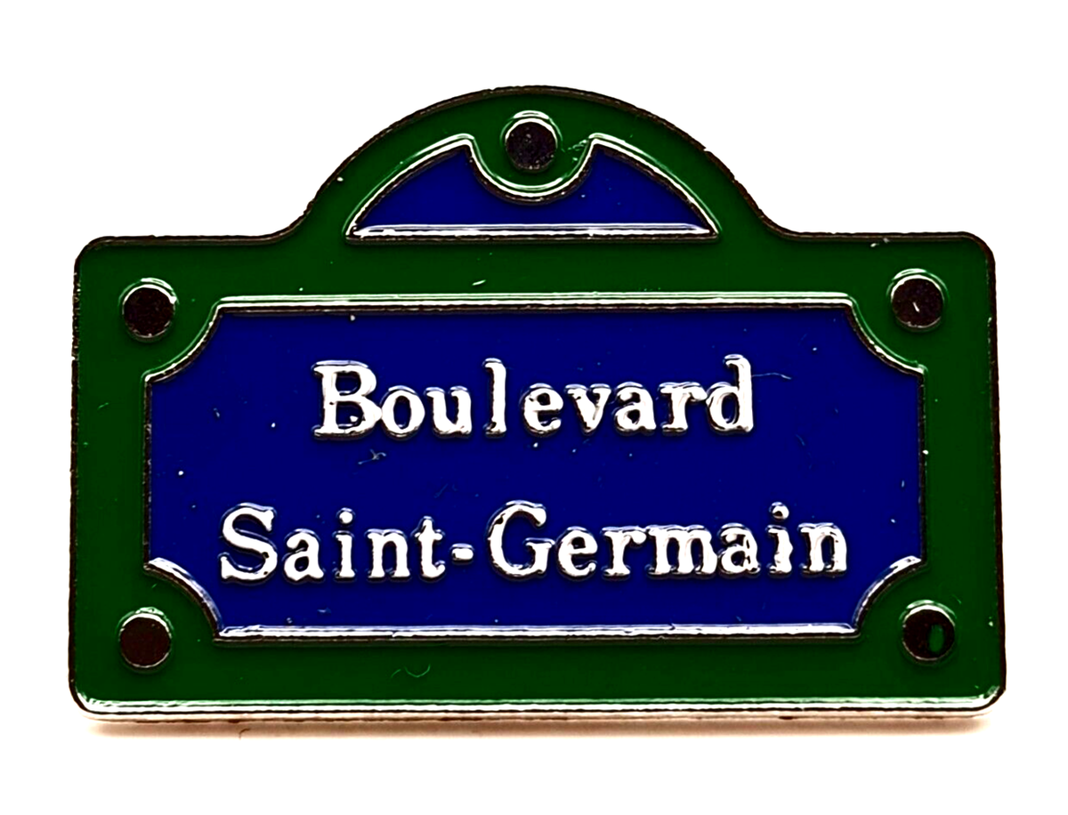 Plaque De Rue Métal PSG – Paris Saint-Germain – 25 X 20 Cm – « Paris Est Magique » – Collection Officielle
