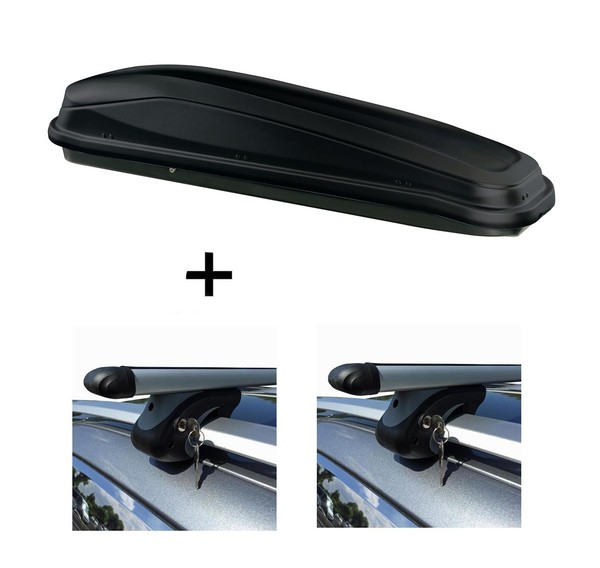 Dachbox Jueasy300+RelingträGer VDP L120 FüR FüR Mazda 6 Kombi GH 08-13-image