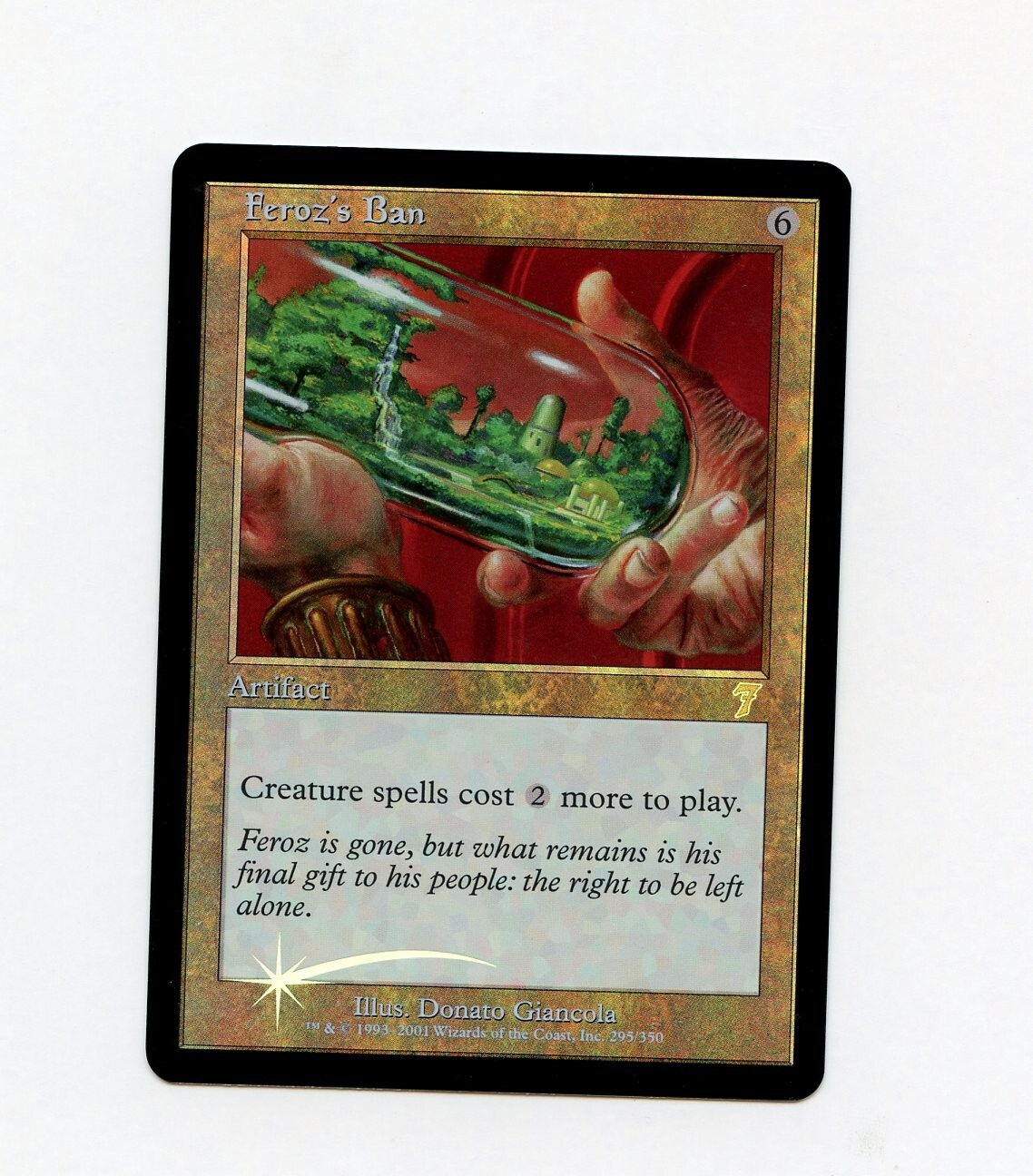 Feroz's Ban 7th Edition FOIL LP Magic the Gathering