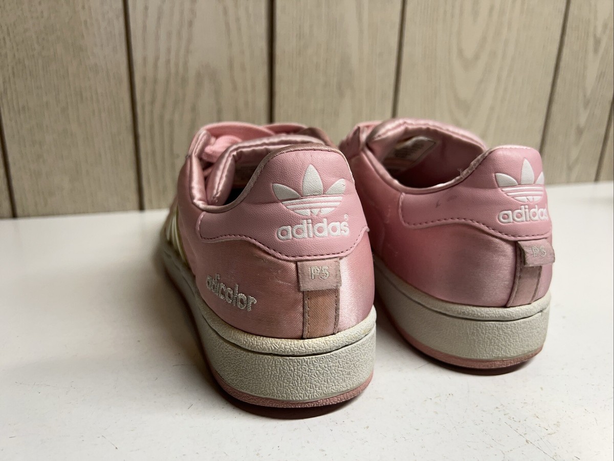 Adidas Adicolor P5 RARE Pink Satin Women’s Sneakers Y2K Retro Sz