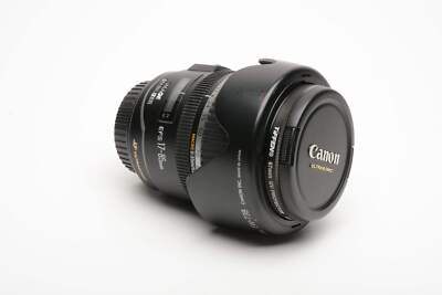 Canon EFS 17-85mm f4-5.6 IS USM zoom lens, UV, hood, *Manual Focus Only!