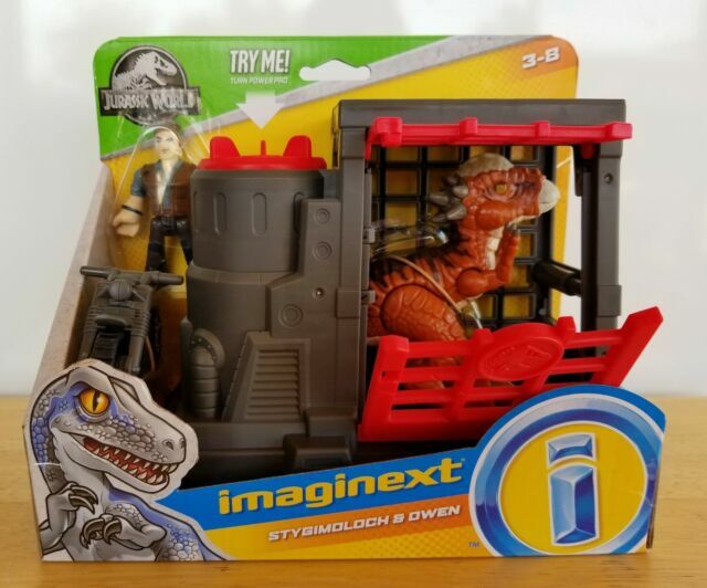 imaginext stygimoloch and owen