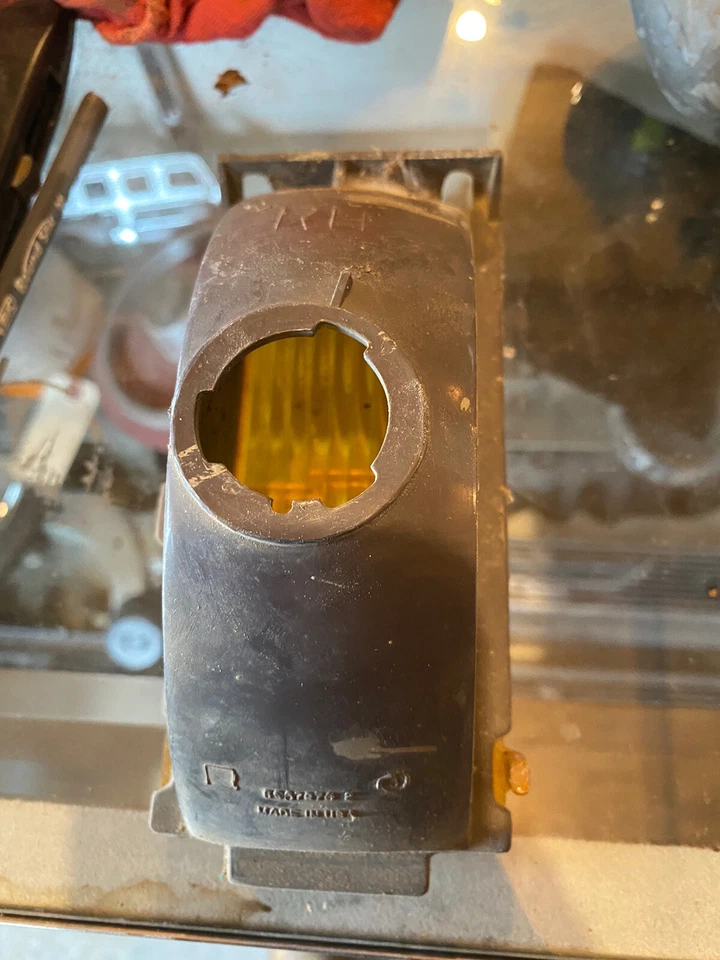 Chevrolet Nova 1976 1977 1978 diestro luz de giro delantera lente ámbar Foto 3 de 4