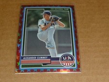 2023 Panini USA STARS STRIPES OPTICHROME ALEXANDER CLEMMEY RED /149 M836