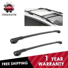 Pair Aluminum Alloy Cross Bar Roof Rack Cargo Carrier For 14-19 Subaru Forester