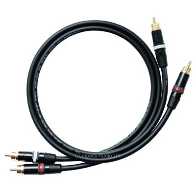 VAN DAMME Pro Grade XKE Interconexión Estéreo PAR Cables Neutrik REAN Phono RCA