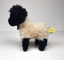 AURORA MIYONI TOTS BLACK CREAM SHEEP LAMB PLUSH STUFFED ANIMAL CIRCA 2019