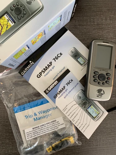 GARMIN GPS MAP 76 GPSmap 76 HANDHELD PORTABLE NAVIGATOR TESTED