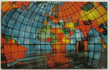 Boston Mapparium Christian Science Massachusetts 1961 Postcard