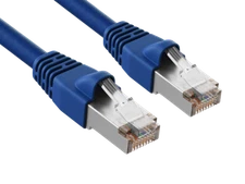 75ft Cat6a Shielded Ethernet Network Patch Cable STP Snagless 24AWG Bare Copp...