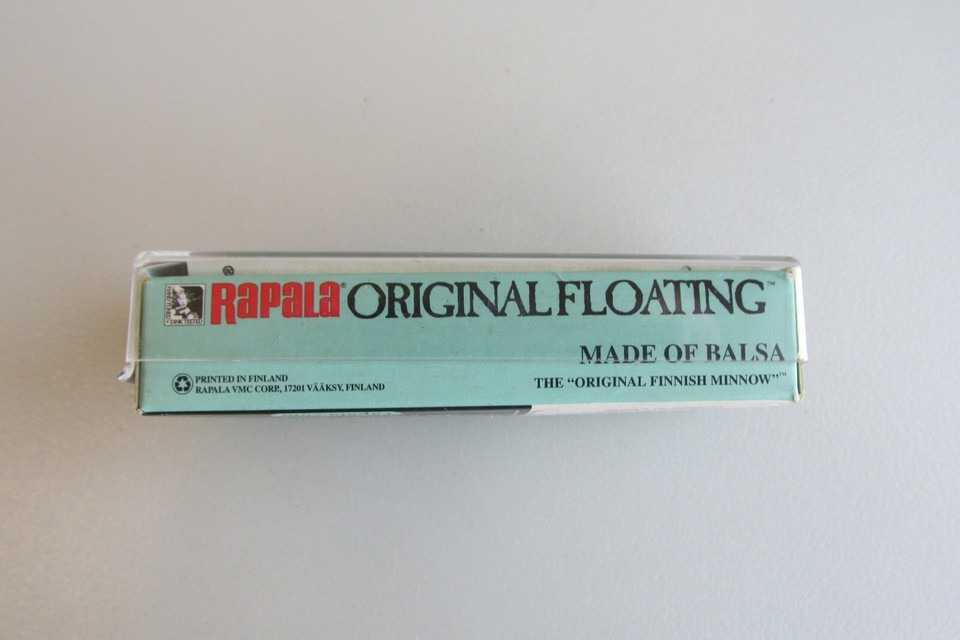 Tiroir #18 Rapala flottant F-7 G or logo SuperValu neuf dans un kit