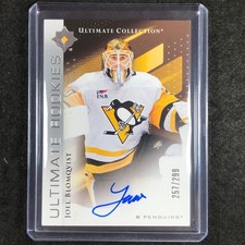 2024-25 Ultimate Hockey JOEL BLOMQVIST Base Rookie Auto 257/299 #119