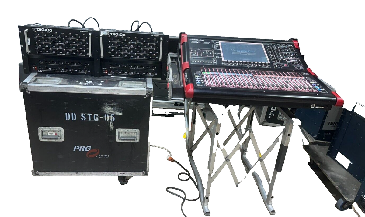 DIGICO SD9 DIGITAL MIXING CONSOLE W/DRack 64x32 (One) THS | eBay