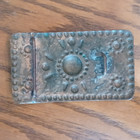 Vintage Hand-Crafted Copper Belt Buckle Distinctive Design — photo 2