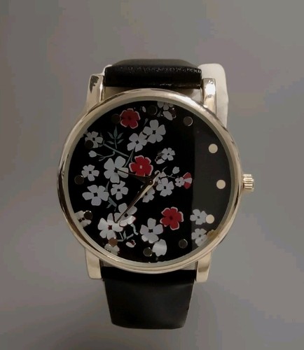 Fortune NYC Flower Face Damen Quarzuhr neue Batterie - Bild 1 von 6