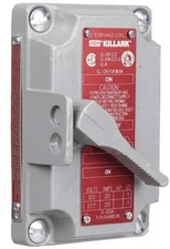 XS-1C Killark 1-Pole 20A Tumbler Switch Cover NEW