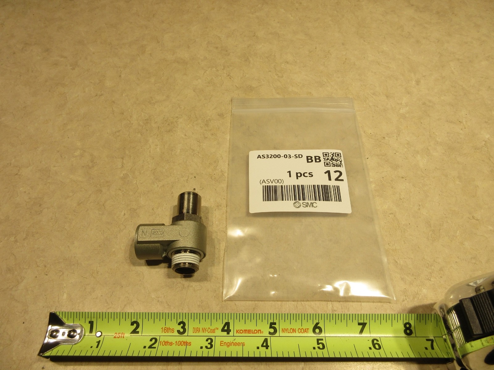 SMC AS3200-03-SD FLOW/SPEED CONTROL, AB0116