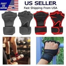 Fitness Gloves Weight Lifting Gym Workout Training Wrist Wrap Strap Men Women US