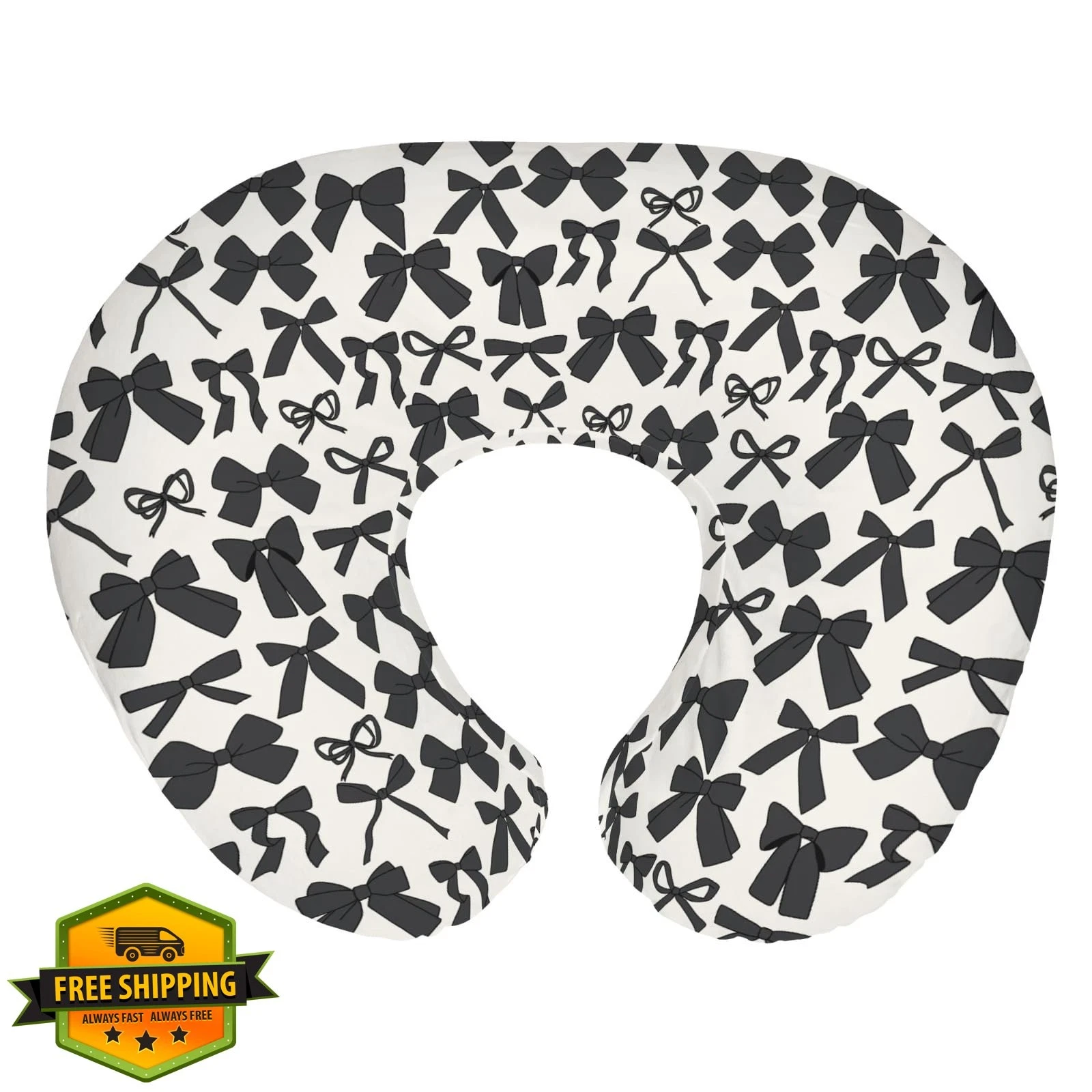 ZoUbqchY Nursing Pillow Cover Black One Size
Opens in a new window or tab