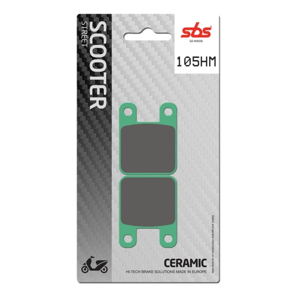 Free Shipping Brake Pad SBS P105-HM Motorcycle Engine Spare Parts Moped