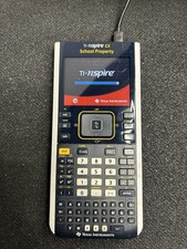 Calculadora gráfica con pantalla a color TI Nspire CX Texas Instruments (+cargador de 6 pies)
