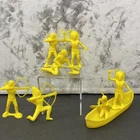 Vintage Timmee Frontier Indian toy soldiers 1970