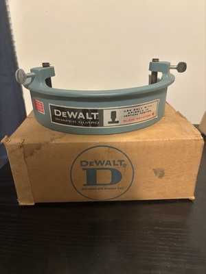 Vintage DeWalt Radial Arm Saw Shaper Guard 119829 119827 with Original Box