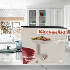 KitchenAid KP120188 Food Grinder Attachment - White OPEN BOX