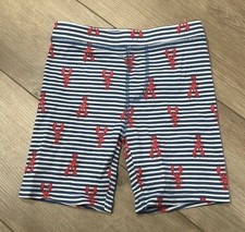 NWT J.Crew Crewcuts Boys Youth Lobster Pajama Shorts Size 6