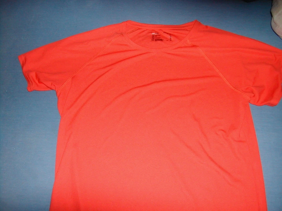 Hanes 7800 Sports Cool-DRI Breathable Polyester T-Shirt in orange size XXL - Image 1 of 1