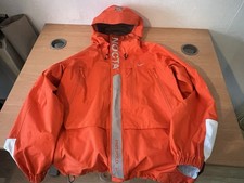 Nike NOCTA Goretex Tungsten Hooded Windbreaker Jacket L Full Zip Orange