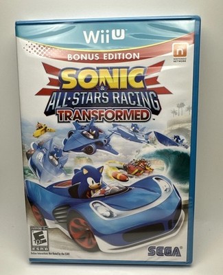 Sonic & All-Stars Racing Transformed (Nintendo Wii U, 2012)