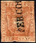 GOVERNMENT PROVV. C.80 SASS 22a USED WITH PART OF STAMP "FOR DELIVERY"